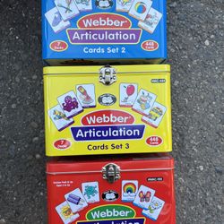Super Duper Articulation Cards with Illustrations, Set 1, 2, & 3 Combo Kits