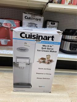 Cuisinart - Mix It in Soft Serve Ice Cream Maker - White