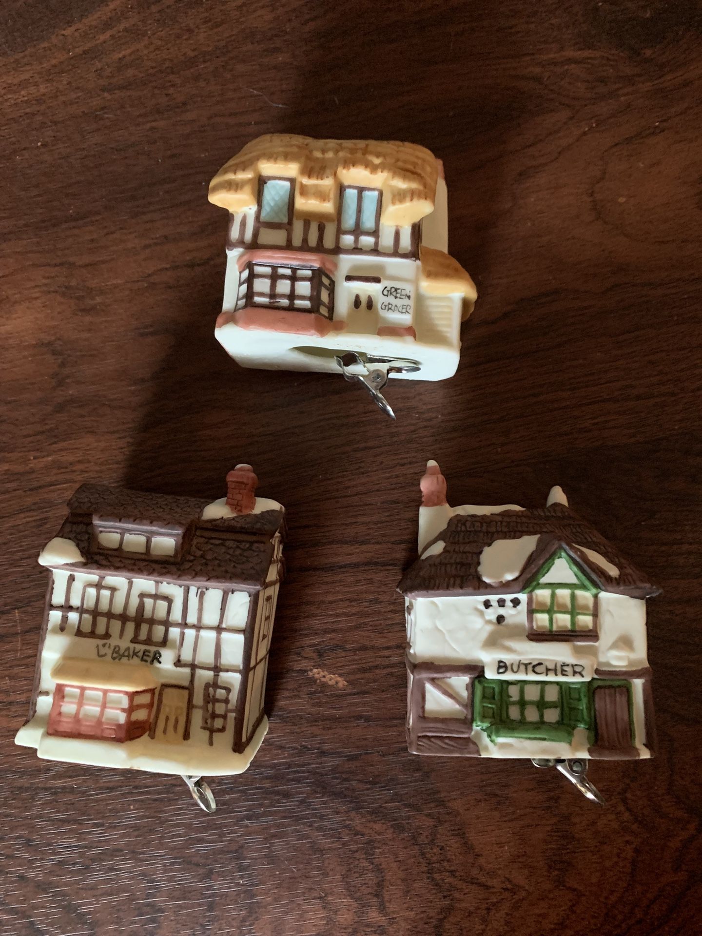 Vintage House Tree Light Covers