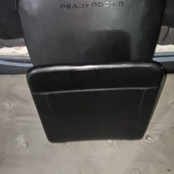 Black Leather Ready Rocker 