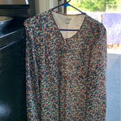 J Crew Floral Dress 