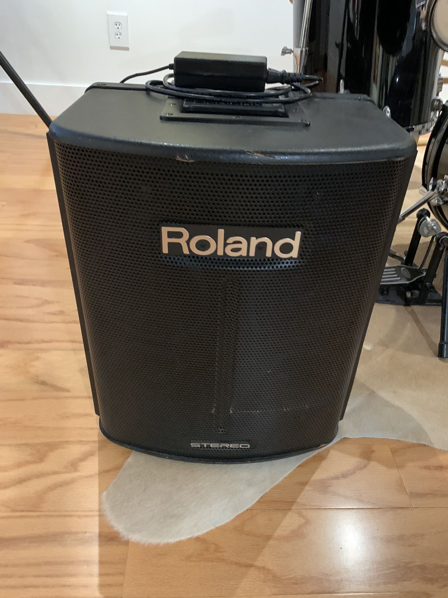 Roland Amplified Portable speaker Bluetooth  System, Battery Power 
