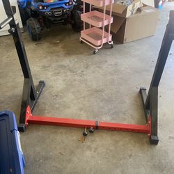 Adjustable Squat Rack / Barbell Stand – Heavy Duty