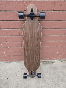$70 (Cash Only) Blank Drop Through Longboard Skateboard. Price is FIRM. 
