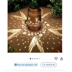 Christmas Gifts for Women, Hummingbird Birthday Gifts for Women Mom Grandma Solar Lanterns Outdoor Waterproof Garden Decor Hanging LED Decorative Ligh