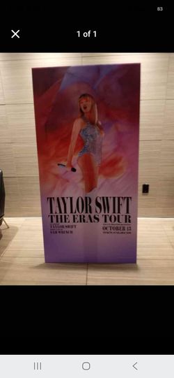 Taylor swift cardboard display