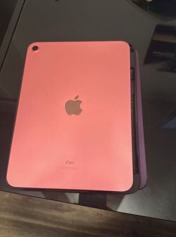 Pink iPad 10th gen