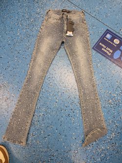 MEN RHINESTONE PANTS