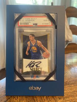 2012 Panini Select Klay Thompson Rookie Auto /149 PSA 10