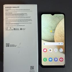 Samsung Galaxy A12 Unlocked – Perfect Condition – Factory Reset – With Box