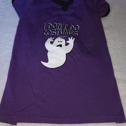 Size Large Halloween Dog Shirt