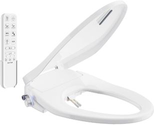 SR SUN RISE Electric Bidet Toilet Seat Elongated - Dual Nozzles f#3071NUP2