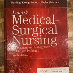 Lewis’s Medical Surgical Nursing Book