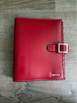 Leather Franklin Covey Binder