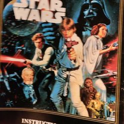 Super Star Wars Super Nintendo Instruction Booklet 