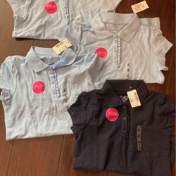 Brand New Girls Size 8 School Uniforms Shirts