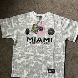 Bape T-shirt Inter Miami Size L 