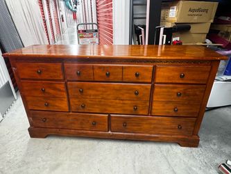 wood dresser