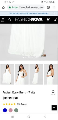 Fashion Nova dress