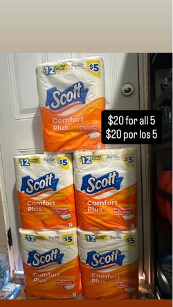 Scott Comfort Plus Toilet Paper – 5 Packs