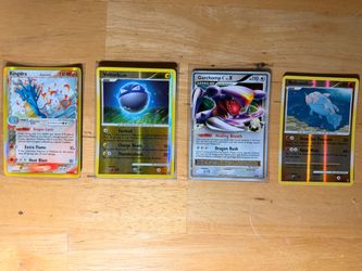 Pokemon 4-Card Foil Lot: Kingdra Delta, Garchomp C LV.X