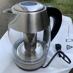 Chefman Digital Electric Kettle with Tea Infuser