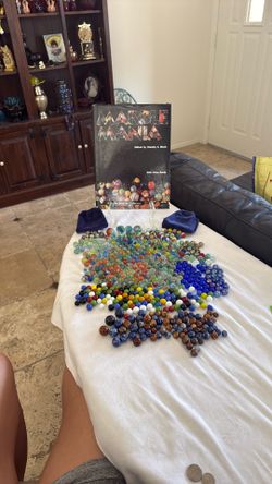Vintage Lot Of Collectible Marbles