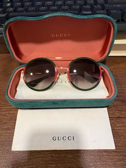 Gucci Round Sunglasses with Case
