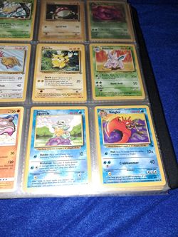 Pokémon Cards Original 1999