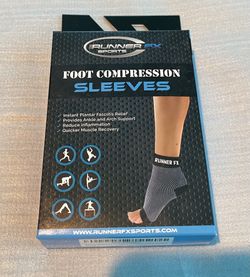 Runner FX Sports Foot Compression Sleeves (Unisex)
