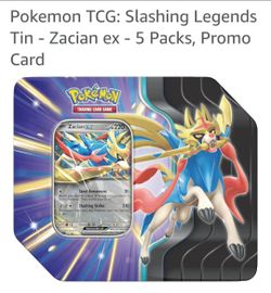 Pokemon slashing Legends Tin