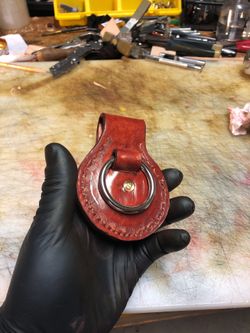 Single ring spud holder