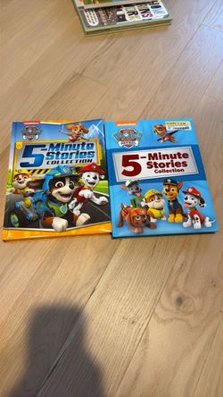 PAW Patrol 5-Minute Stories Collection Books (x2)