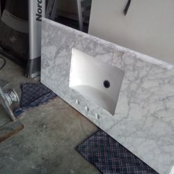 Marble Countertop With Sink 