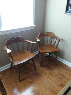 Antique Ethan Allen chairs