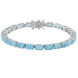 New In box Blue opal Tennis Bracelet Org $495