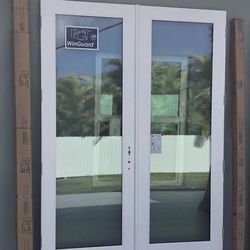 PGT 72  X 96 High Impact  Insulated Double French Door