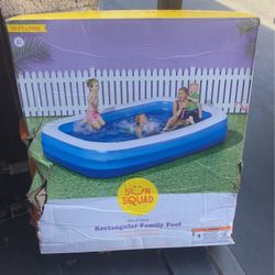 Rectangular Family Pool 