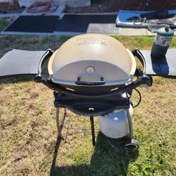 Webber Portable Grill 5 Gallon Or 1 Gallon Propane Tank