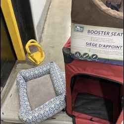 Dog Crate , Pillow Bed And Airtport Seat