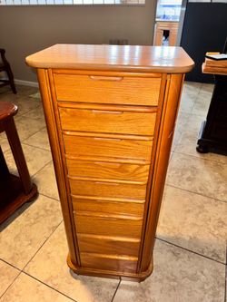 Multiple section accessories dresser