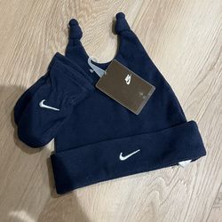 Infant Nike Baby Boy Winter Hat and Mittens