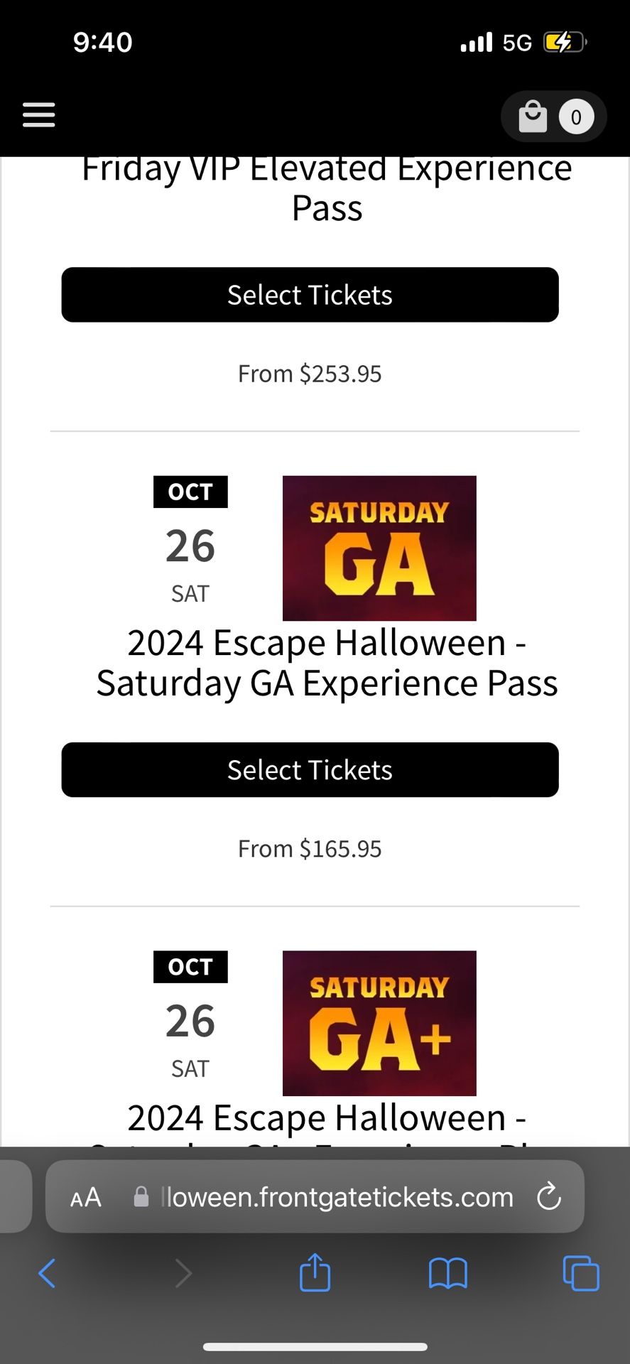 [2] 2024 Escape Rave Tickets 320$