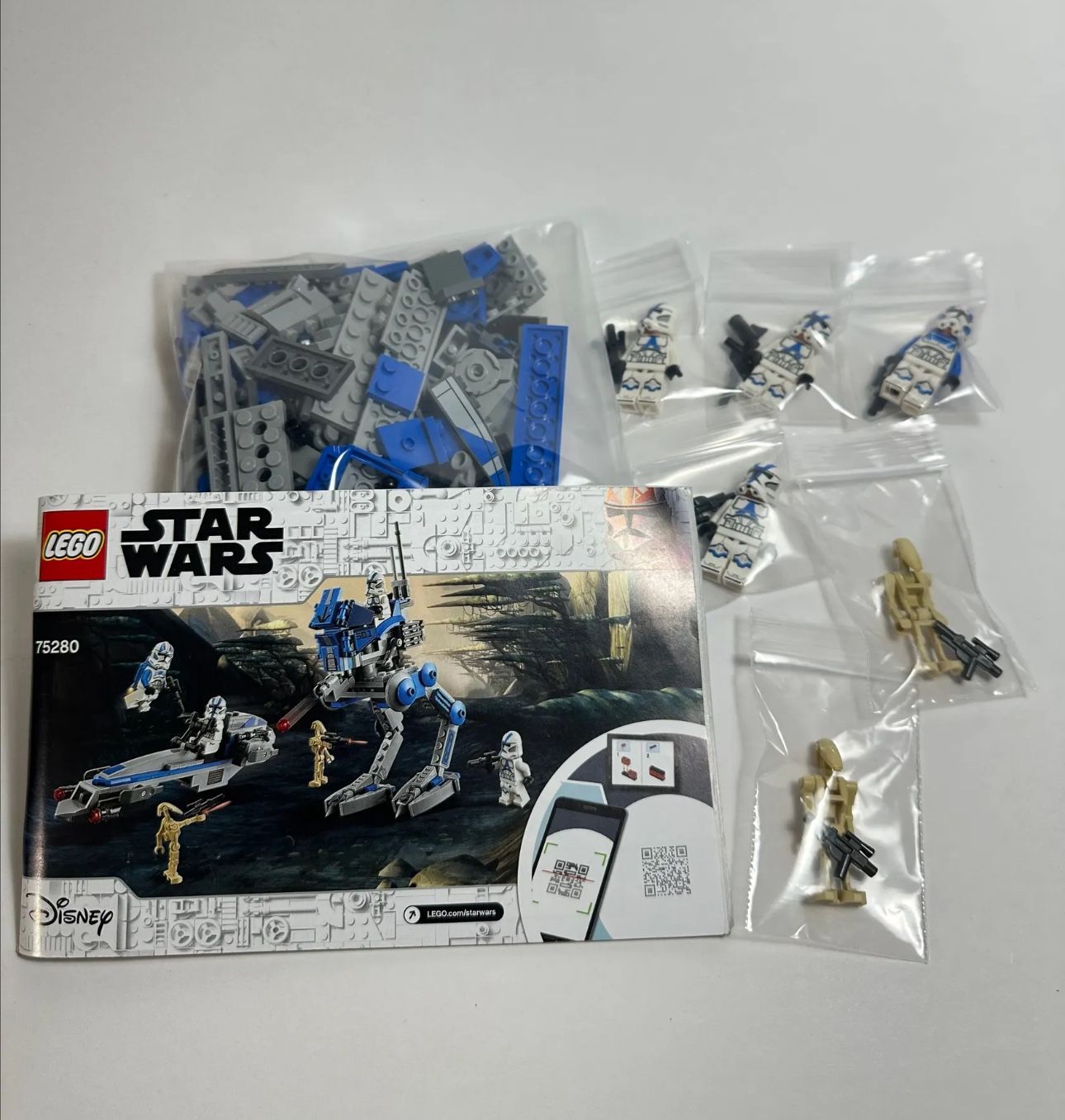LEGO Star Wars 501st Legion Clone Troopers 75280 Battle pack