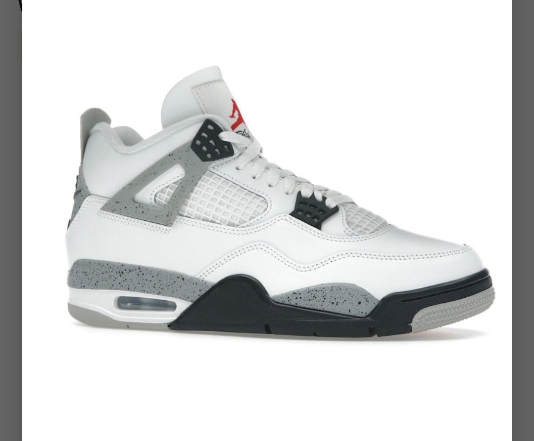 Air Jordan 4 White Cements