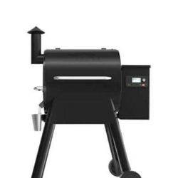  BlackTraeger Pro 575 Wifi Pellet Grill and Smoker in Black