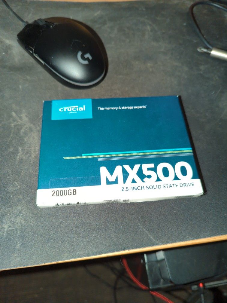 Brand New Sealed 2tb Ssd Crucial Mx500 Never Used Hard Drive 2.5"