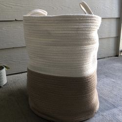 Rope Laundry Basket 🧺 