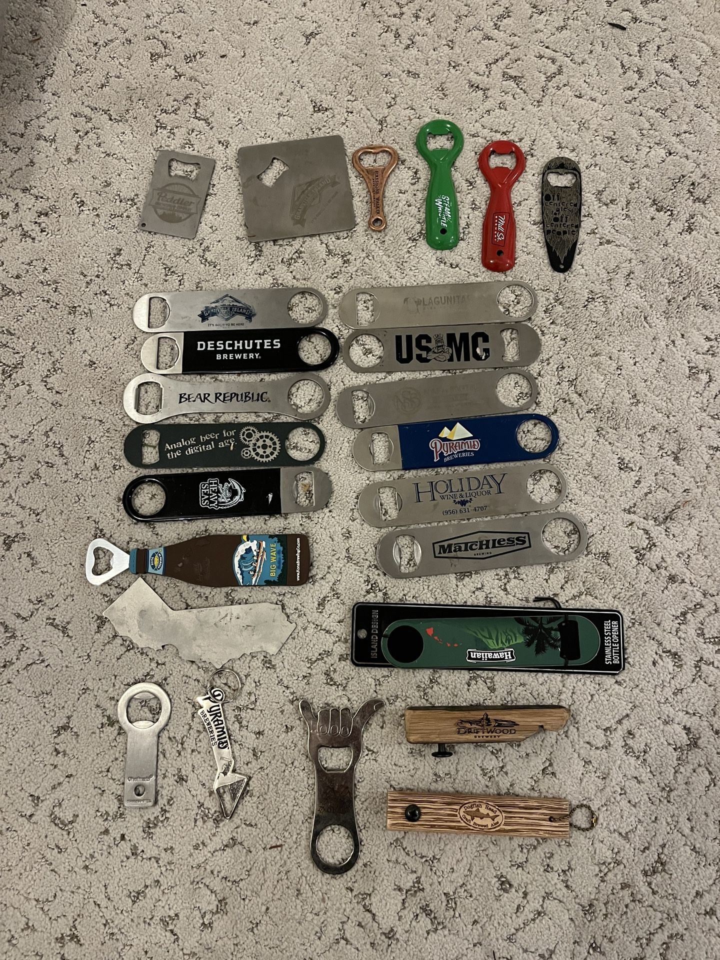 Lot Of Bottle Openers