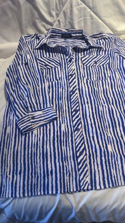 Stripes blouse size Medium